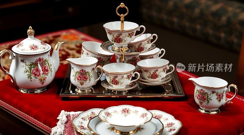 精美茶具套装展示