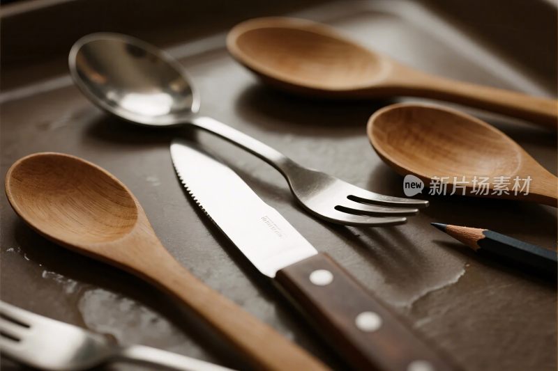厨房餐具静物图