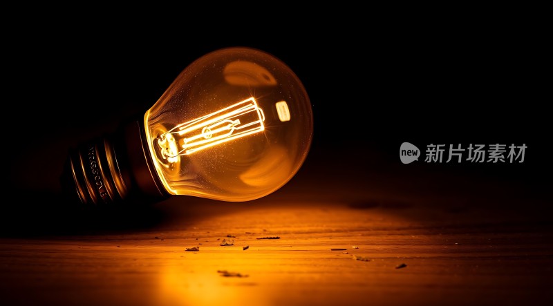 新片场素材 灯泡创意照明
