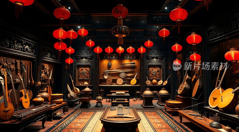 古乐器陈列室