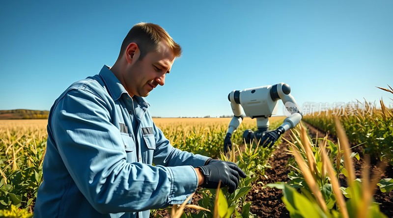 智能农业机器人助力丰收季