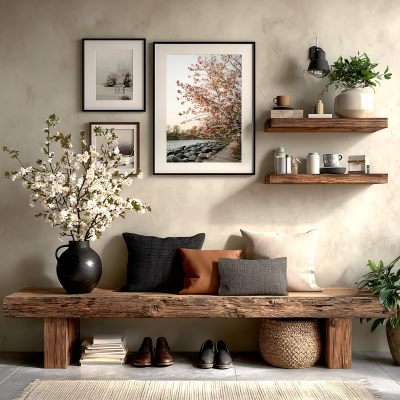 温馨自然风室内角落布置 温馨自然风室内角落布置