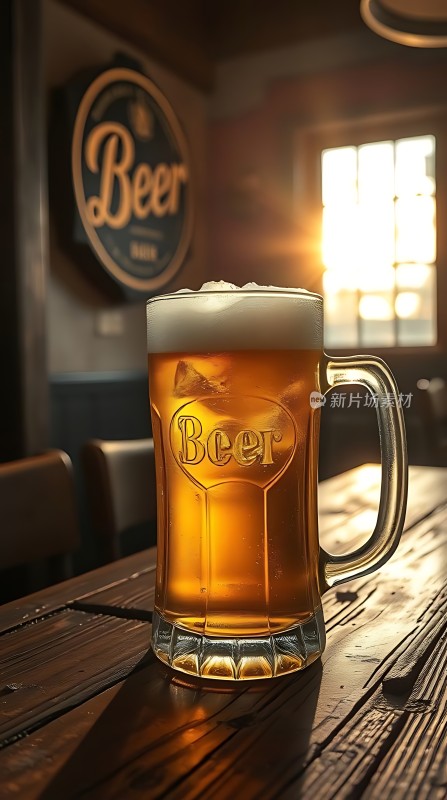 阳光下的啤酒时光