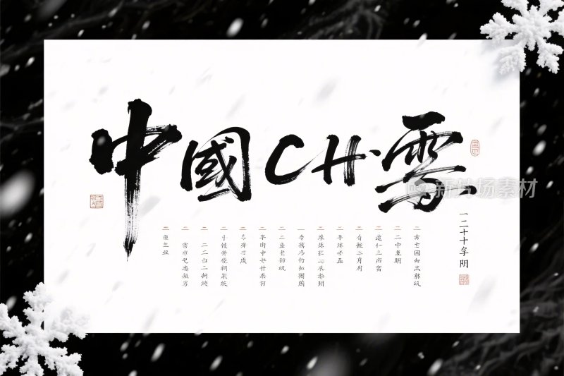 中国云书法艺术字