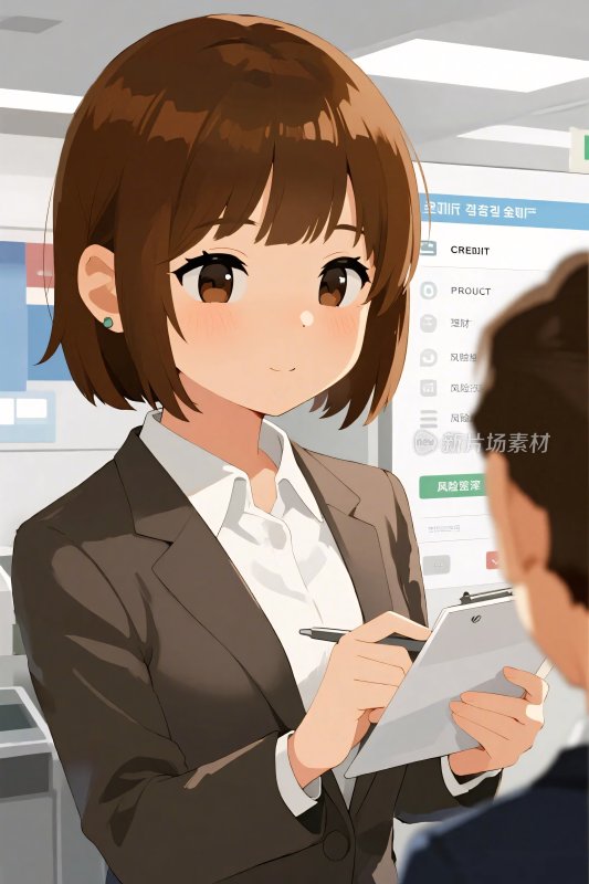 职场办公插画女性