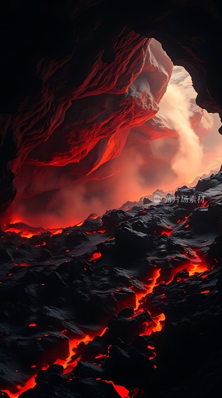 熔岩洞穴奇景