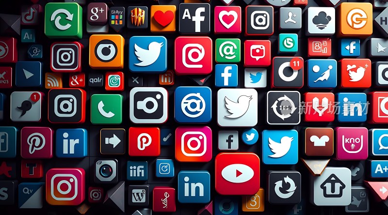 社交媒体图标大集合