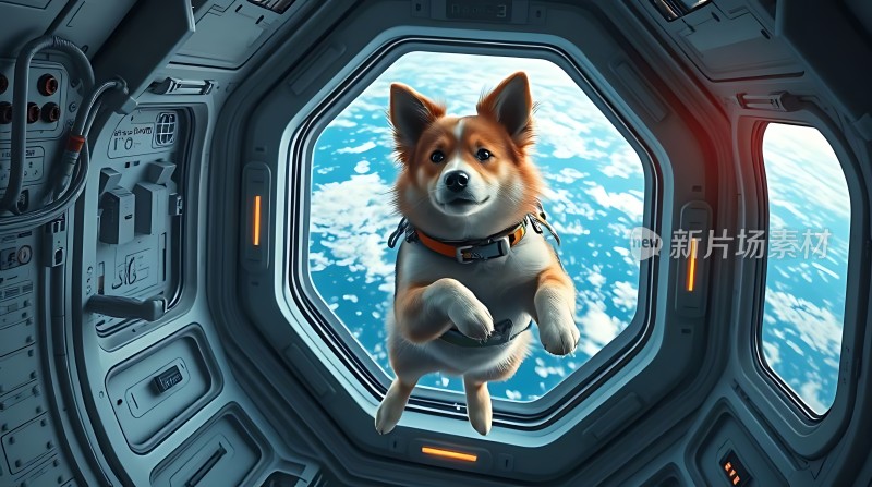 太空遨游的小柯基