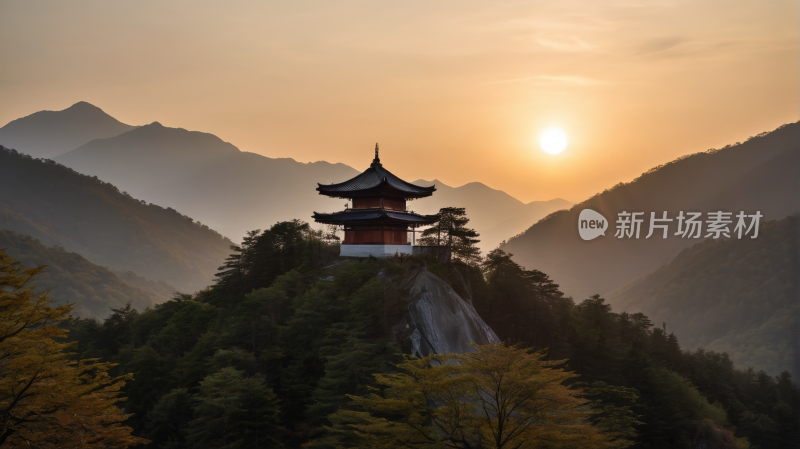 天空朦胧高清风景图片