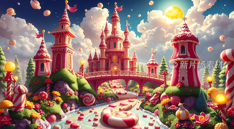 糖果王国梦幻城堡