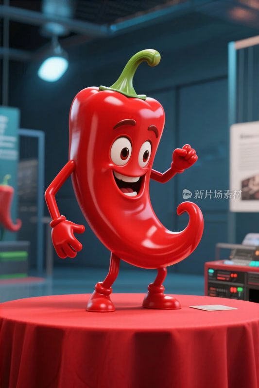 卡通辣椒拟人形象