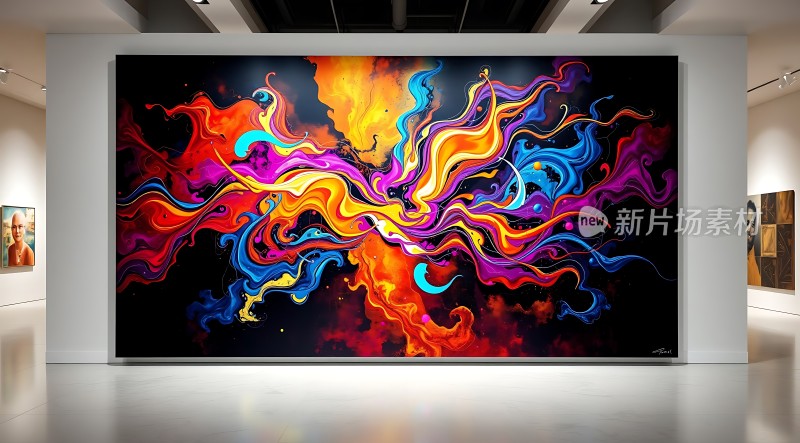 艺术之魂色彩与线条的交响曲