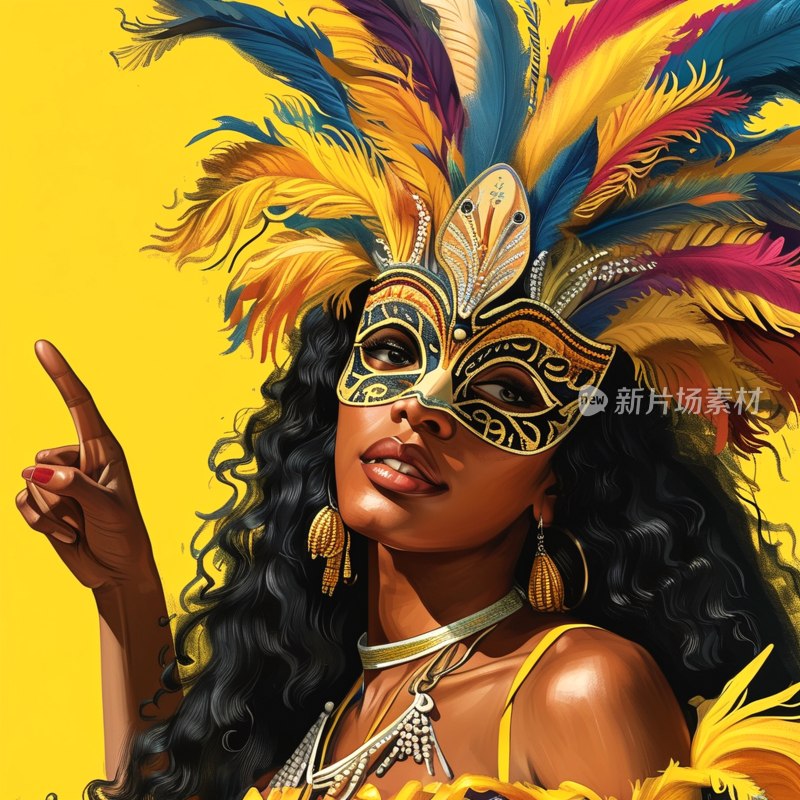 巴西狂欢节美女