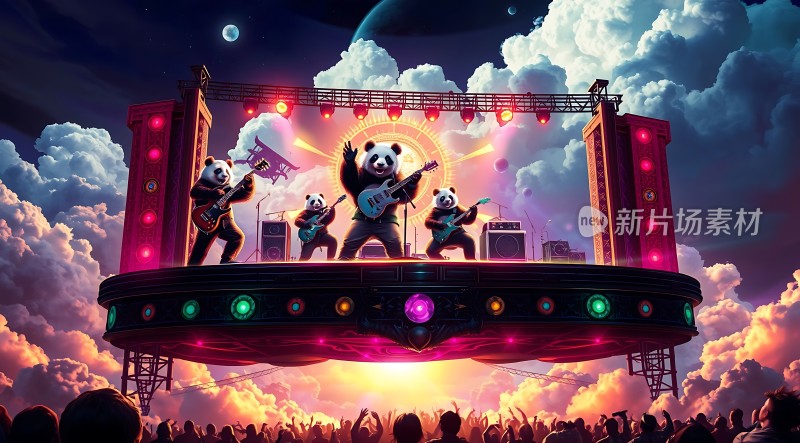 熊猫乐队音乐节