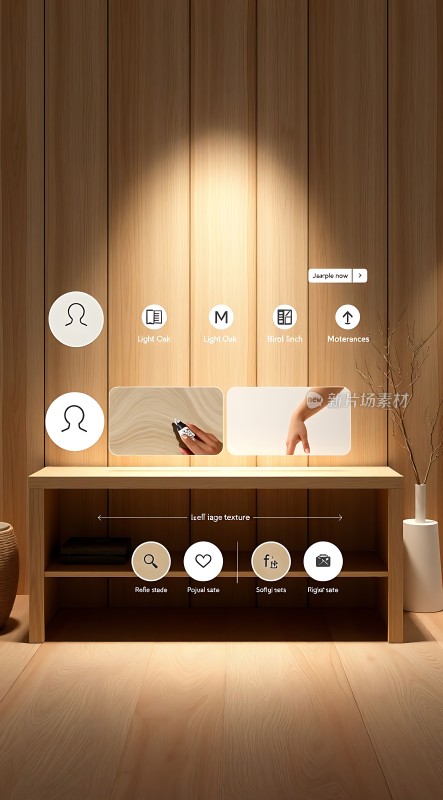 简约木质家居设计展现温馨生活氛围