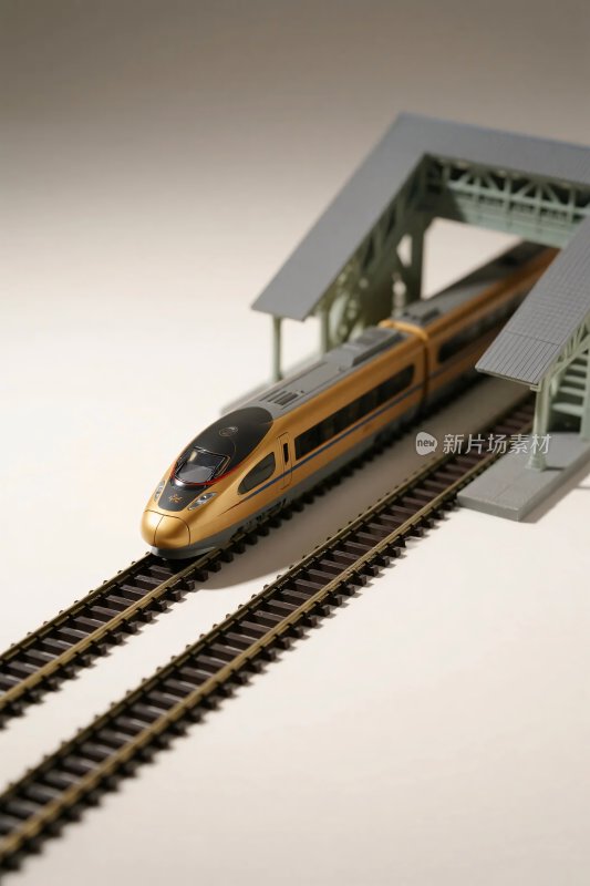 高速列车模型轨道图