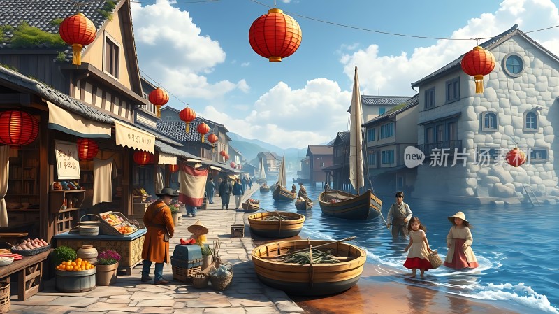 古色古香的水乡风情