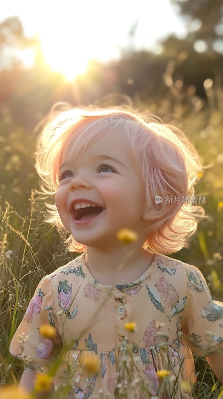 阳光下的快乐童年