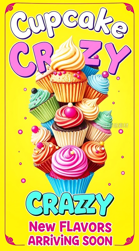 杯子蛋糕大集合新口味即将到来！