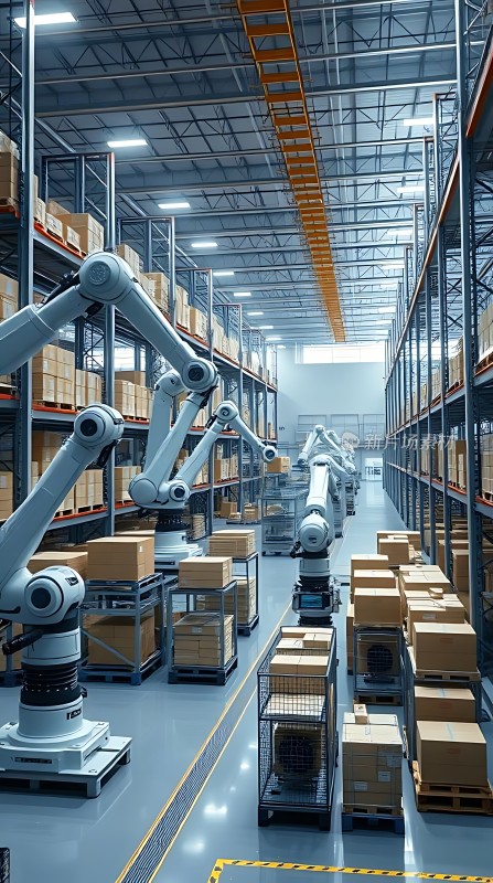 智能仓储系统自动化物流中心