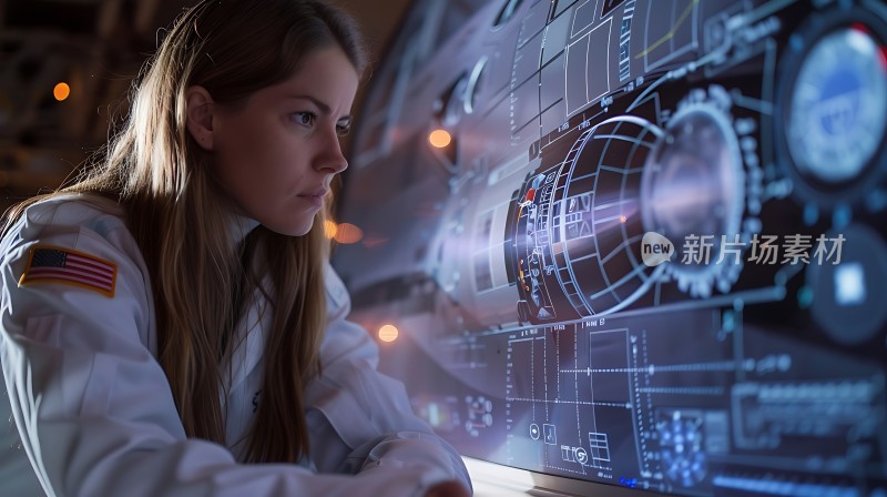 新片场素材 穿越时空的科学探索