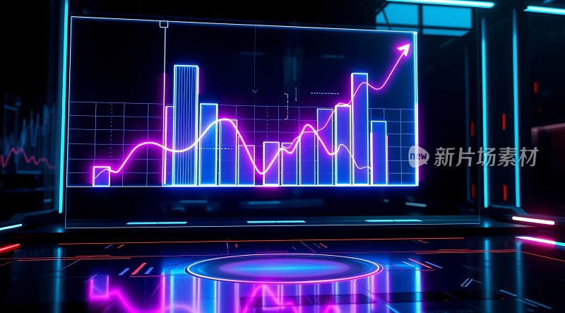 未来科技数据分析图