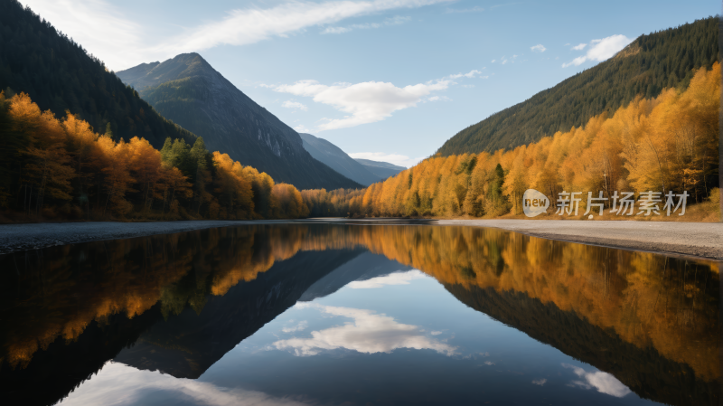 湖泊高清风景图片