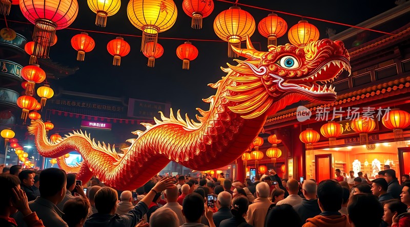龙舞节庆夜