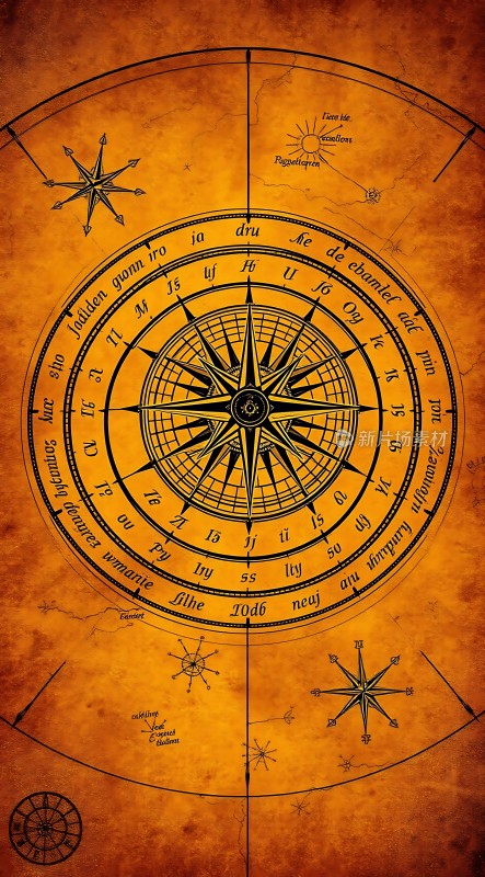 神秘罗盘指南针