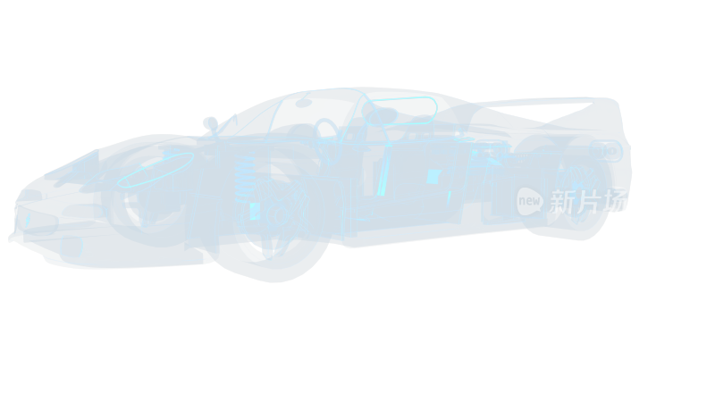 法拉利汽车赛车Ferrari F-50