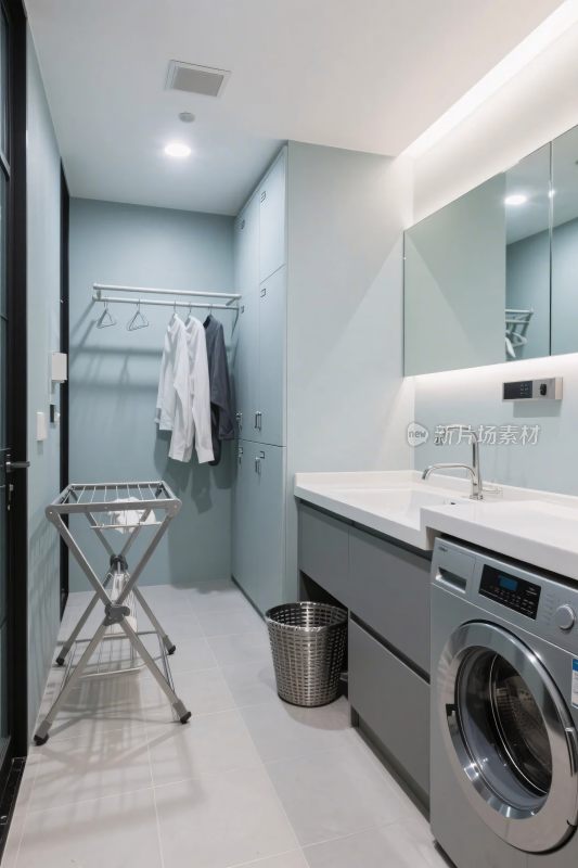 现代简约洗衣空间