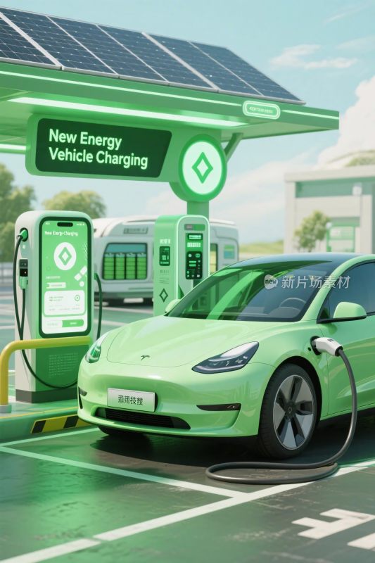 新能源汽车充电场景