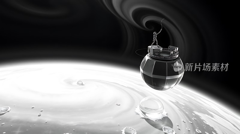 新片场素材太空探索