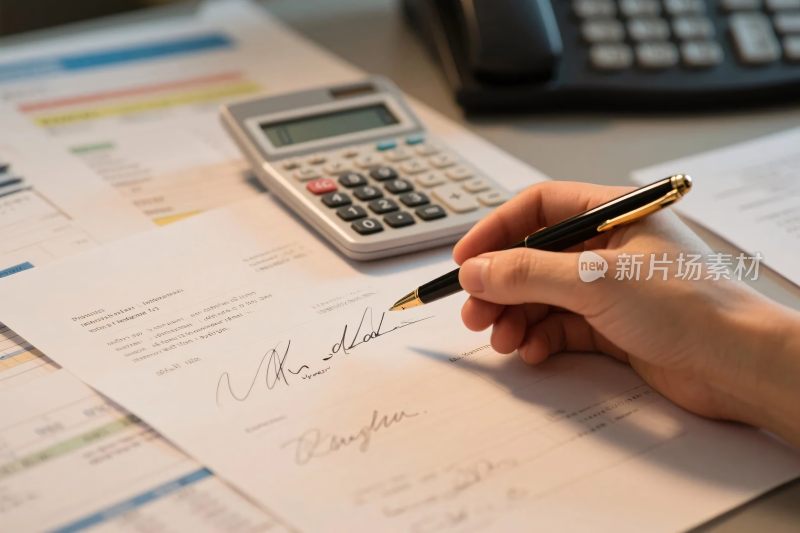 办公文件签署场景