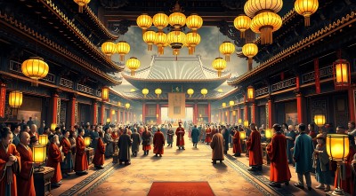 古风集市繁华夜市 古风集市繁华夜市