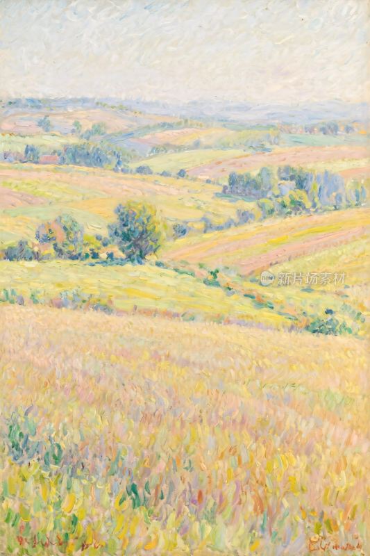 印象派田园风景画