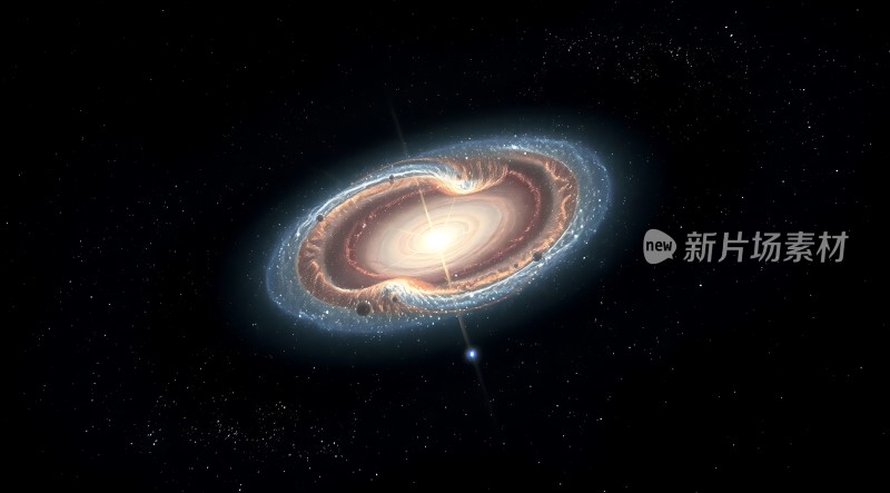 宇宙奇观螺旋星系之美