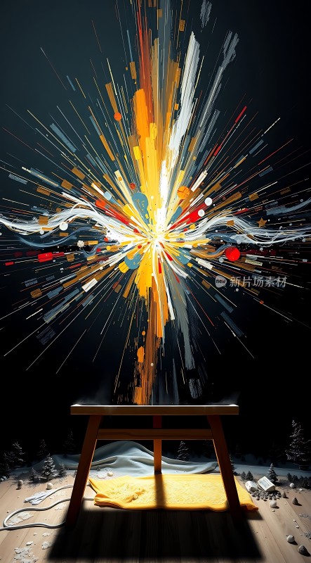 艺术创作灵感迸发