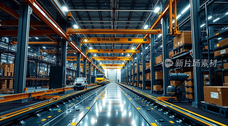 智能物流中心高效仓储与自动化运输系统