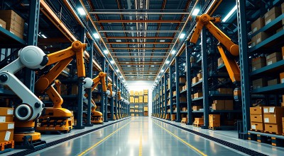 智能仓储机器人搬运货物 智能仓储机器人搬运货物