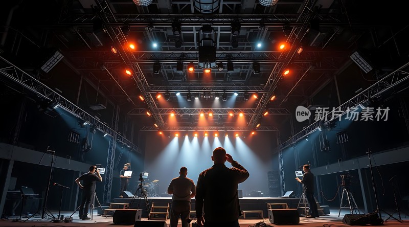 舞台灯光下的幕后英雄