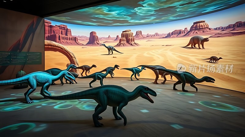 恐龙世界穿越时空的冒险之旅