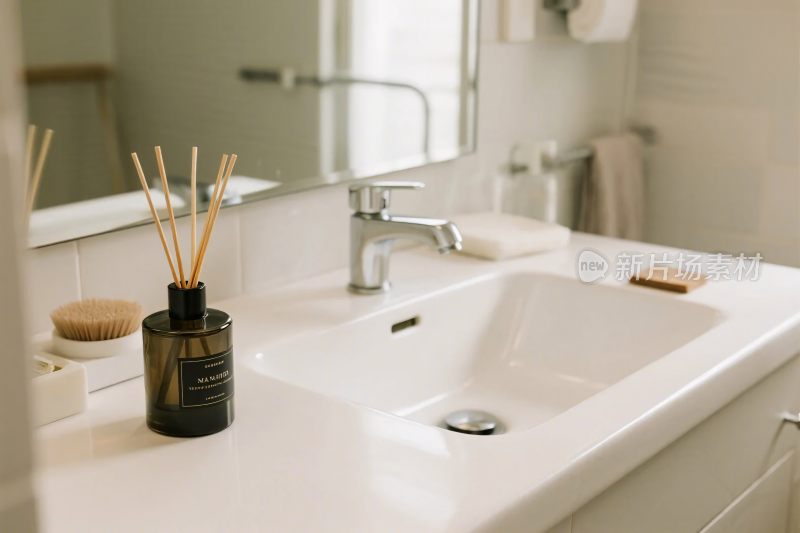 浴室洗手台场景