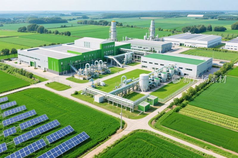 工业能源设施景观