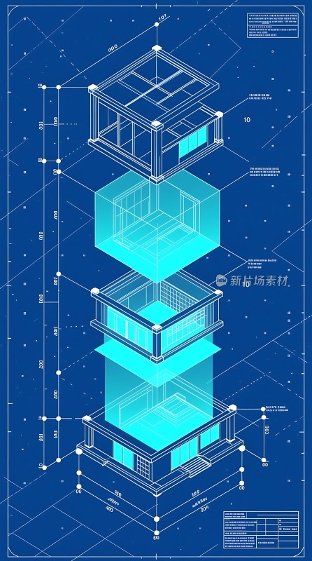 未来建筑立体设计图