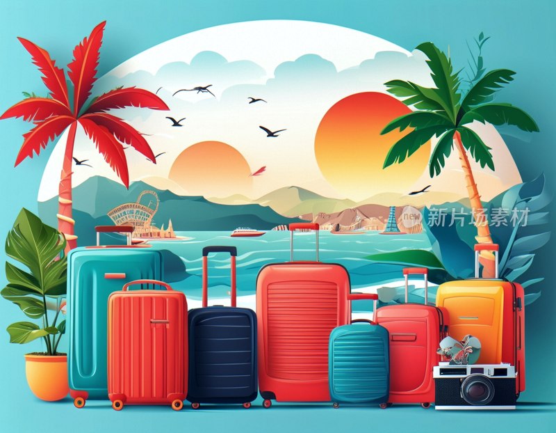 旅行社横幅模板