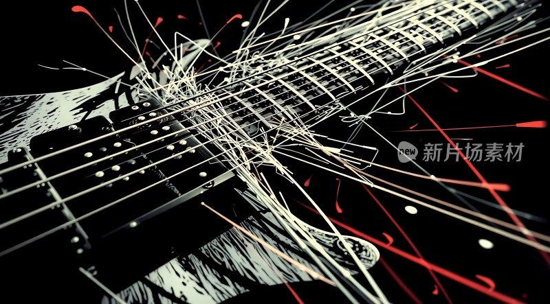 电吉他弦乐艺术