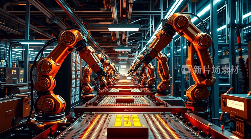 工业机器人生产线