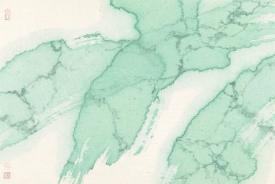 海绿水彩纹理背景 海绿水彩纹理背景