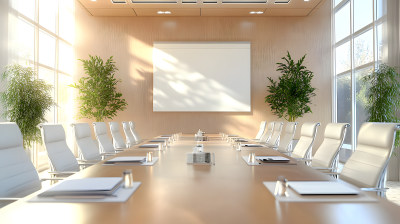 时尚现代会议室光线充足 时尚现代会议室光线充足